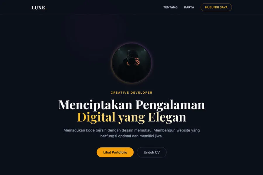 Luxe Profil Template